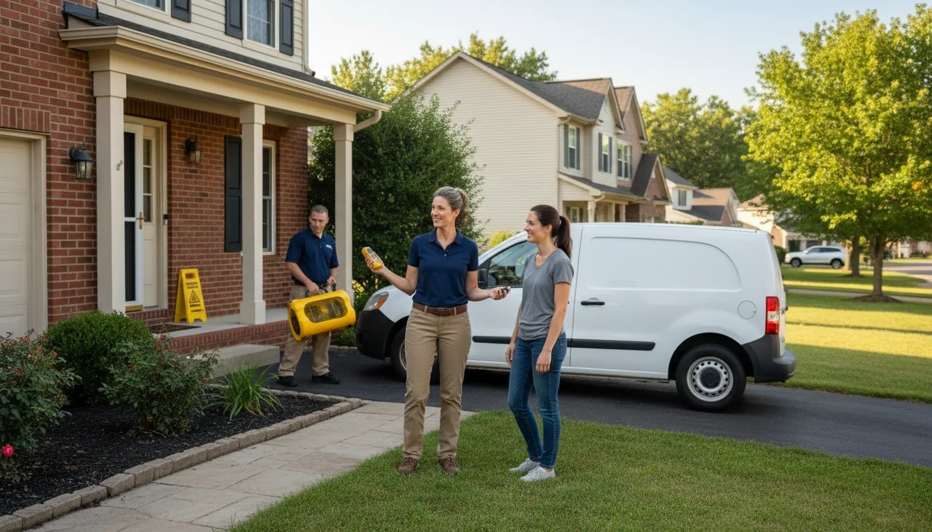 Water restoration image for Flood Water Cleanup, Removal And Restoration Services in Lakeland, MN
